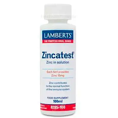 Zincatest líquido 100 ml, Lamberts