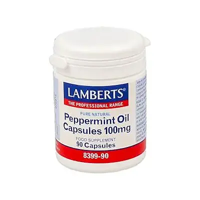 Menta 100 mg 90 perlas, Lamberts