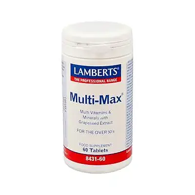 Multi-max 60 tablet. fórmula mayores 50, Lamberts