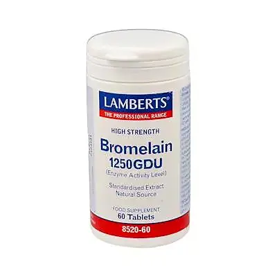 Bromelina 60 comprimidos, Lamberts