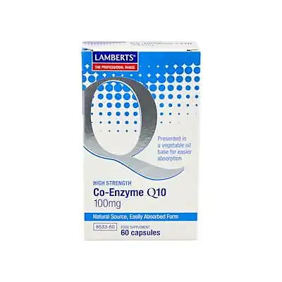 Q-10 100 mg 60 cápsulas, Lamberts