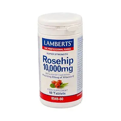Escaramujo 10.000 mg (rose hips) 60 comprimidos, Lamberts
