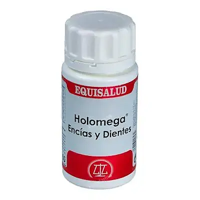 Holomega encias y dientes 50 cápsulas, Equisalud