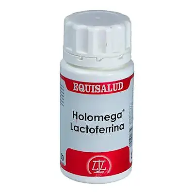 Holomega lactoferrina 50 cápsulas, Equisalud