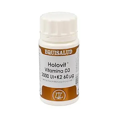 Holovit vita. d3+k2 50 cápsulas, Equisalud