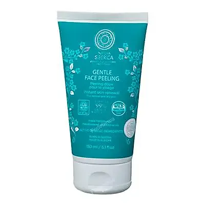 Peeling facial suave para piel normal o seca, renovacion instantanea de la piel 150 ml, Natura Siberica