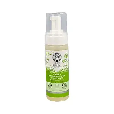 Espuma desmaquillante piel sensible-contorno ojos, Natura Siberica