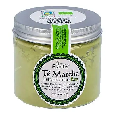 Té matcha BIO 50 g, Plantis