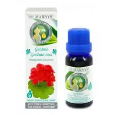 Aceite esencial de geranio 15 ml, Marnys