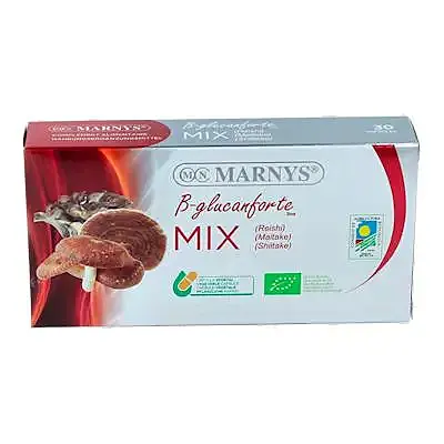 B-glucanforte mix reishi maitake shiit 30cp, Marnys