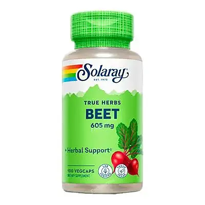 Beet root remolacha 100 cápsulas vegetales, Solaray