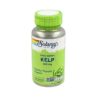 Kelp 550 mg 100 cápsulas vegetales, Solaray