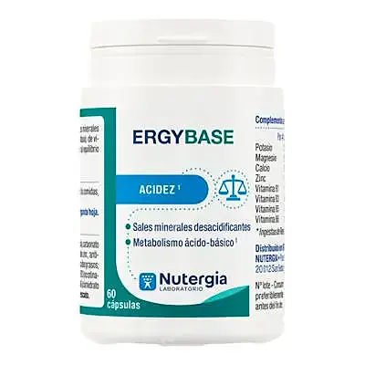 Ergybase 60 cápsulas, Nutergia