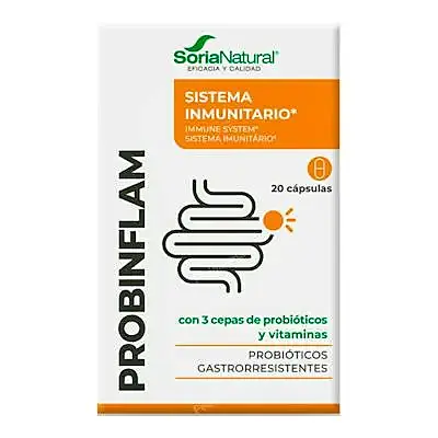 Probinflam soria natura 20 cápsulas, Soria Natural