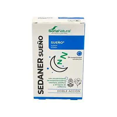 Sedaner sueño 650 mg 24 comprimidos, Soria Natural