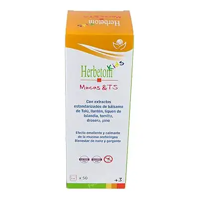 Herbetom kids mucos & ts 250 ml, Bioserum
