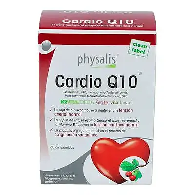 Cardio Q10 60 comprimidos, Physalis