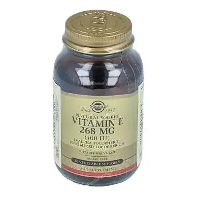 Vitamina e 400 50 veget, Solgar