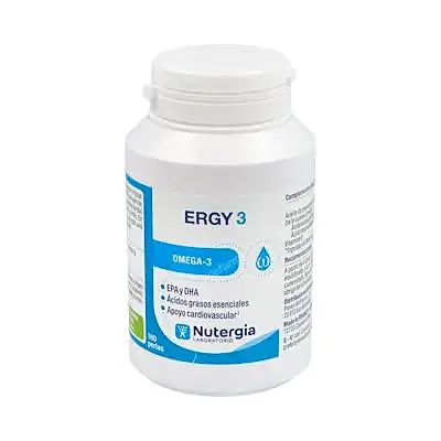 Ergy 3 omega 3 180 perlas, Nutergia