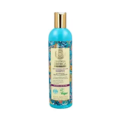 Oblepikha 22009 champú para cabello normal y cabello graso 400 ml, Natura Siberica