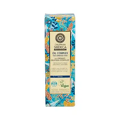 Oblepikha 22014 complejo de aceites para cabellos dañados 50 ml, Natura Siberica