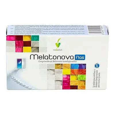 Melatonova flash 30 comprimidos, Novadiet