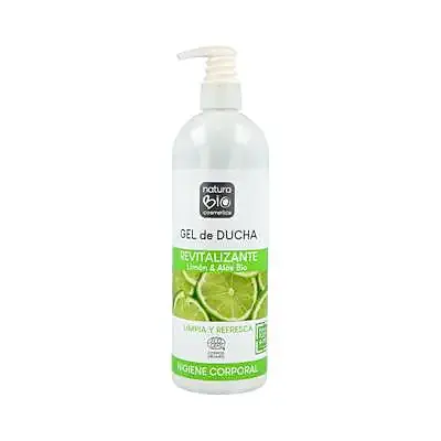 Gel ducha revitalizante limón & aloe BIO, Naturabio