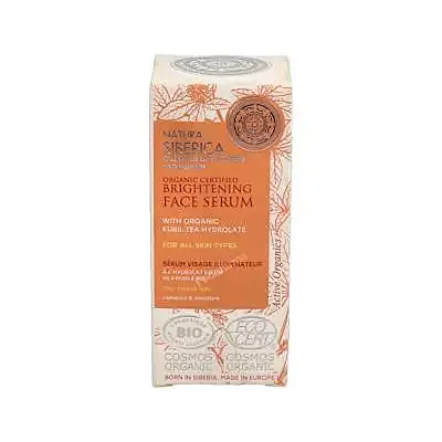 Sérum facial iluminador todo tipo piel BIO 15 ml, Natura Siberica