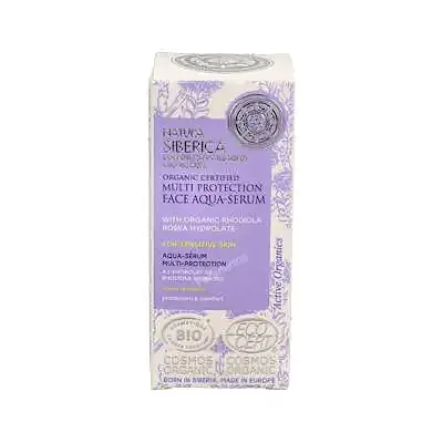 Aqua-sérum facial protección piel sensible 15 ml, Natura Siberica