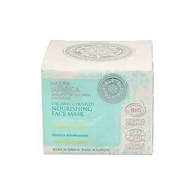 Mascarilla facial nutritiva piel seca-apagada 50 ml, Natura Siberica