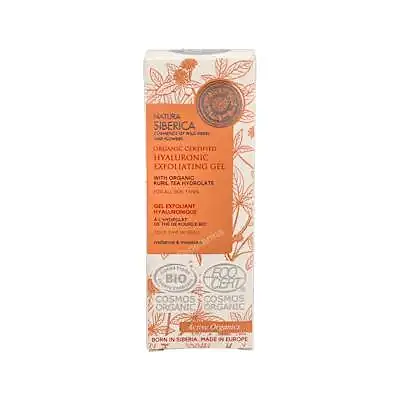 Gel exfoliante hialurónico todo tipo piel BIO 75 ml, Natura Siberica