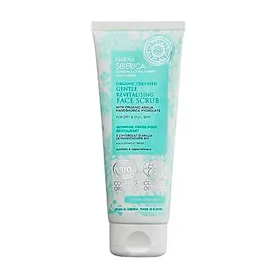 Exfoliante facial suave piel seca-apagada BIO 100 ml, Natura Siberica