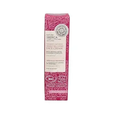 Crema facial noche antienvejecimiento BIO 50 ml, Natura Siberica
