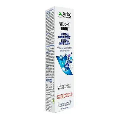 Vitamina C+D3 1000 mg 20 comprimidos, Arkopharma