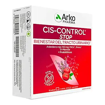 Cis control stop 10sbrs 5 sticks, Arkopharma