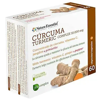 Cúrcuma complex 60 cápsulas, Nature Essential