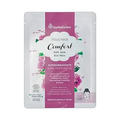 Pack tissue mask comfort piel seca, Esential Aroms