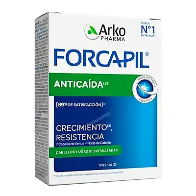 Forcapil anticaída 30 cápsulas, Arkopharma