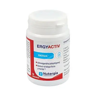 Ergyactiv 30 cápsulas, Nutergia