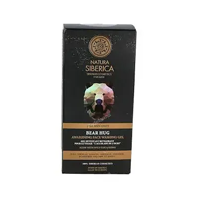 Bear hug men gel limpieza facial 150 ml, Natura Siberica