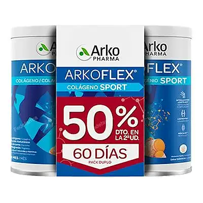 Arkoflex colágeno sport naranja 2 x 390 g, Arkopharma