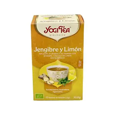 Yogi jengibre+limón 17-f BIO, Yogi Tea