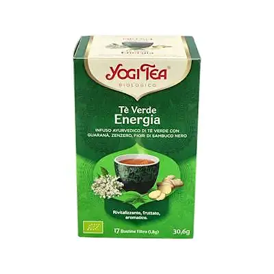 Yogi té verde energía 17-f BIO, Yogi Tea
