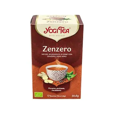 Yogi jengibre 17-f BIO, Yogi Tea