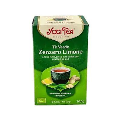Yogi té verde jengibre limón, Yogi Tea
