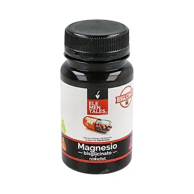 Bisglicinato magnesio elementales 90 comprimidos, Novadiet