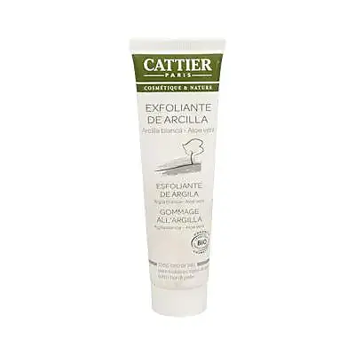 Exfoliante de arcilla blanca 100 ml, Cattier