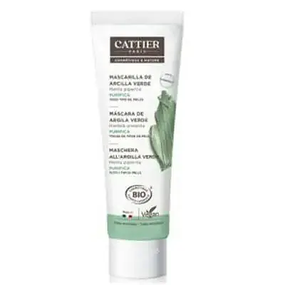 Mascarilla de arcilla verde piel grasa 100 ml, Cattier