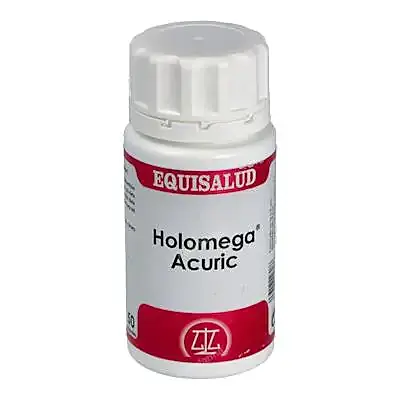 Holomega acuric (ácido urico) 50 cápsulas, Equisalud