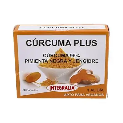 Cúrcuma plus 30 cápsulas, Integralia